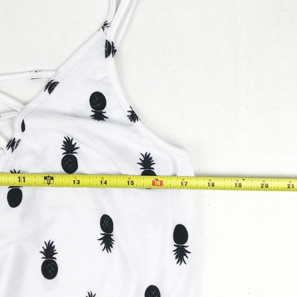 Material Girl Pineapple Romper - Picture 2 of 9